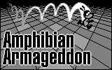 Amphibian Armageddon Cybiko game intro image