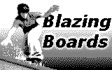 Blazing Boards Cybiko game intro image