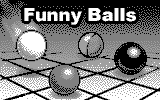 Funny Balls Cybiko game intro image
