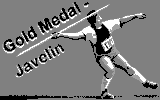 Gold Medal-Javelin Cybiko game intro image