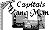 HangMan-Capitals Cybiko game intro image