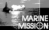 Marine Mission Cybiko game intro image