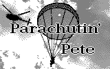 Parachuting Pete Cybiko game intro image
