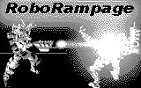 RoboRampage Cybiko game intro image