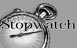 Stopwatch Cybiko game intro image