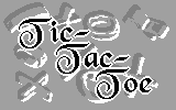 Tic-Tac-Toe Cybiko game intro image