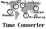 Time Converter Cybiko game intro image
